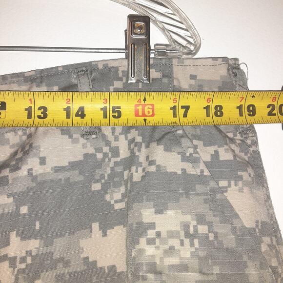 US Military Pants Mens Large Extra Short Digital Camo Army Trouser Ripstop - Picture 8 of 10
